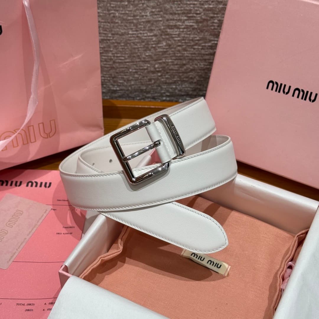 2026 Miu Miu 3.5cm Belt