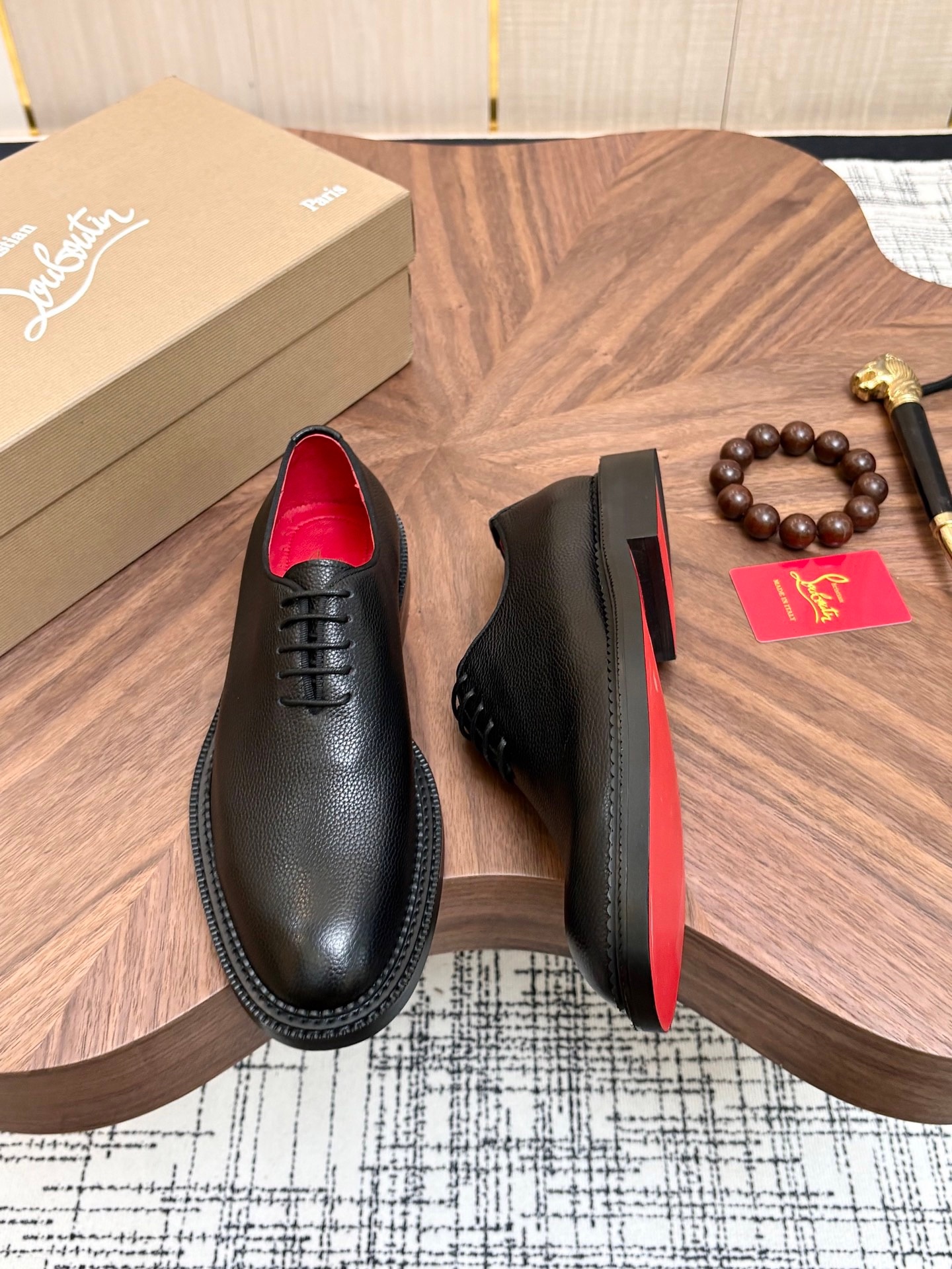 2026 CL Red Bottom Business Shoes