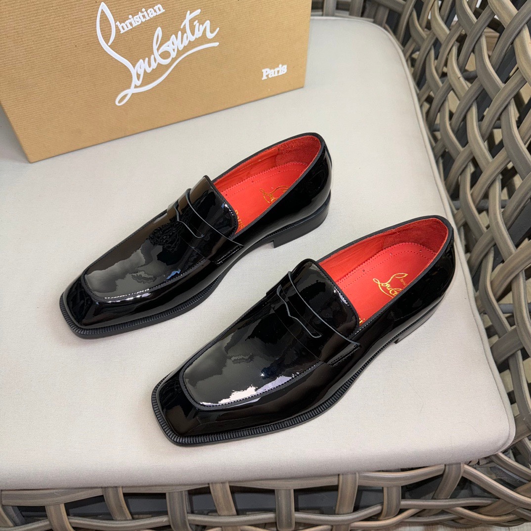 2026 CL Red Bottom Business Shoes