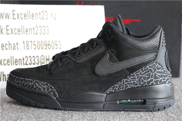 Nike Air Jordan 3 Retro Oregon Black