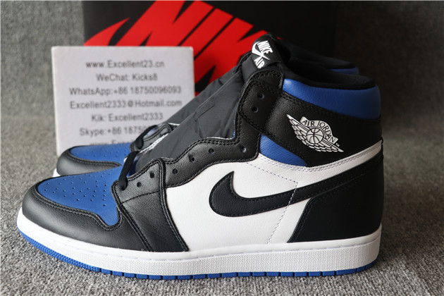Nike Air Jordan 1 Retro Royal Toe Men