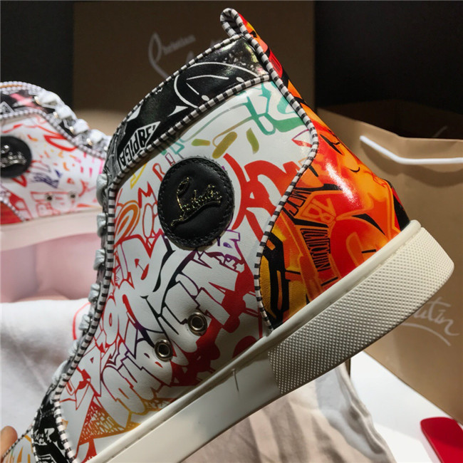 Chirstian Louboutin CL High Rivet Casual Shoes 039