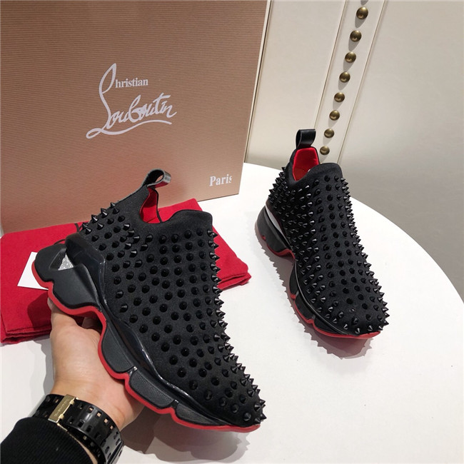 Chirstian Louboutin CL Low Rivet Casual Shoes 017