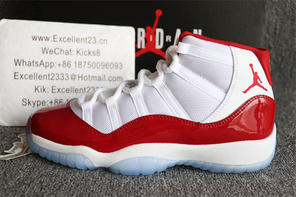 GS Nike Air Jordan 11 Retro Cherry Red