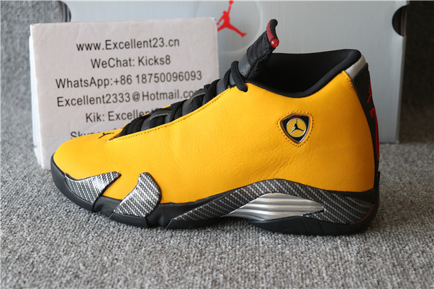 Nike Air Jordan 14 Retro Ferrari Yellow