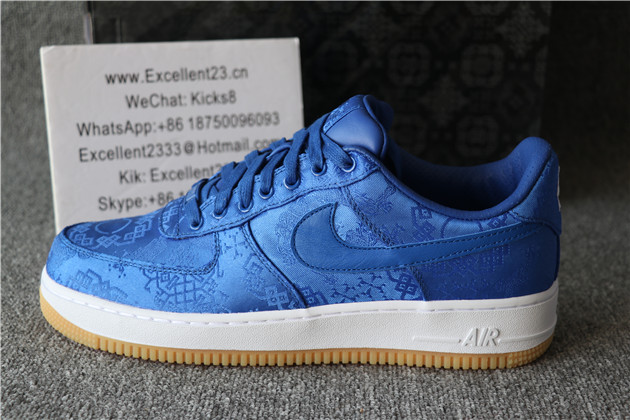 Clot x Nike Air Force 1 Low Blue