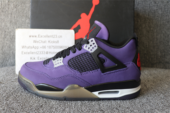 Travis Scott x Nike Air Jordan 4 Retro Purple