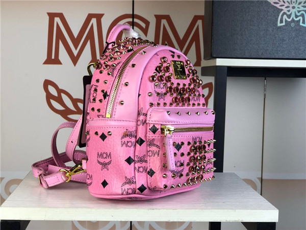 MCM Backpack 48k Rivet Size17-21-9cm 001