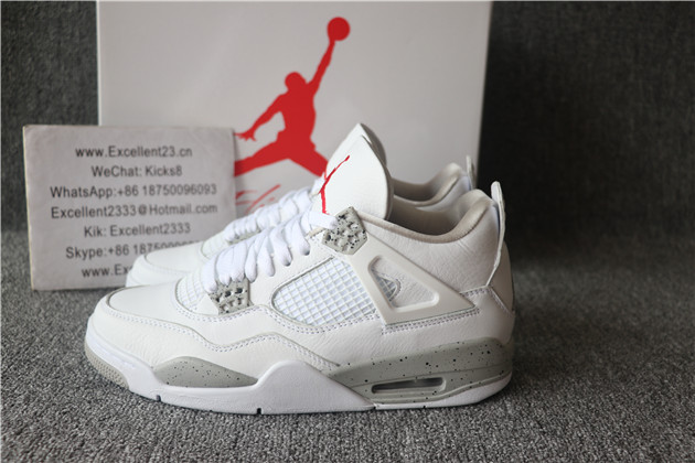 Nike Air Jordan 4 Retro Tech White