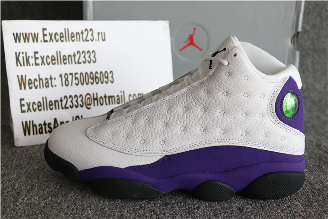 Authentic Nike Air Jordan 13 Retro Lakers Rivals