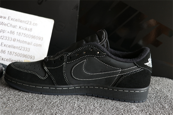 Travis Scott x Air Jordan 1 Low Black
