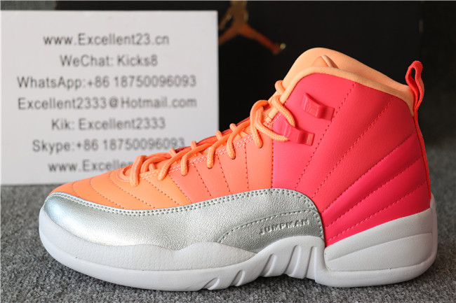 Authentic Nike Air Jordan 12 GS Hot Puch
