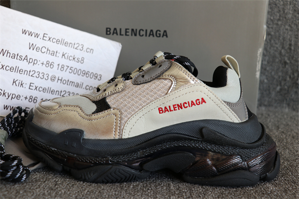 Copy Balenciaga Triples 2.0 Grey Black