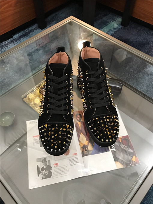 Chirstian Louboutin CL High Rivet Casual Shoes 004