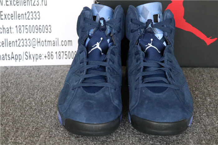 Authentic Nike Air Jordan 6 Loyal Blue Pack