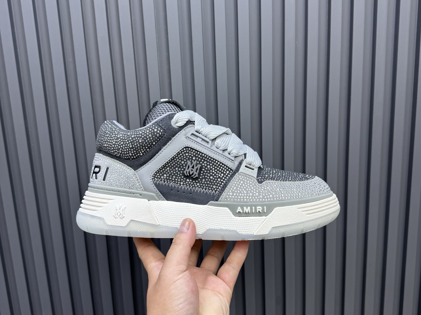 Amiri All DIAMONDS shoes