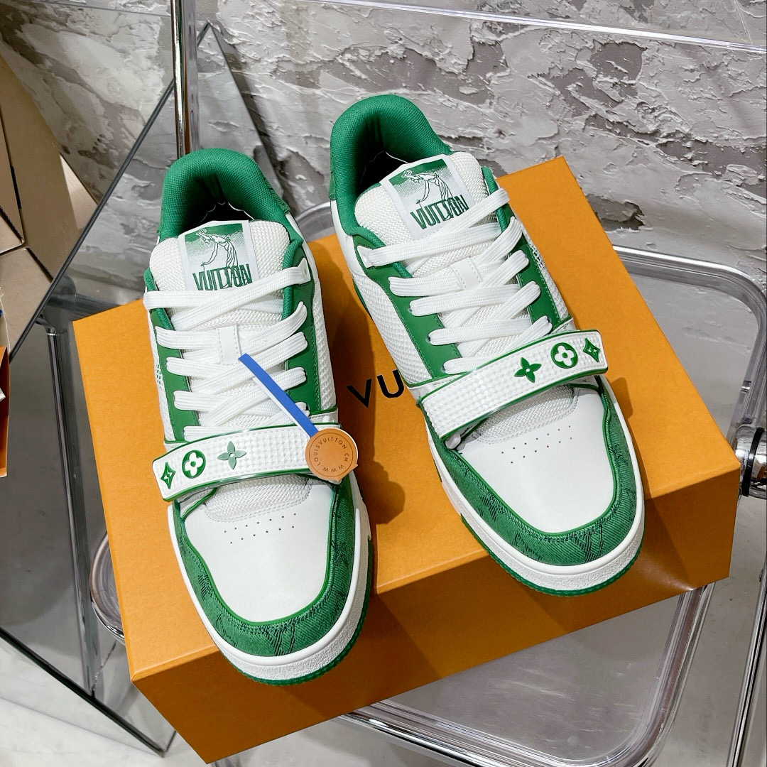 LV Trainer shoes