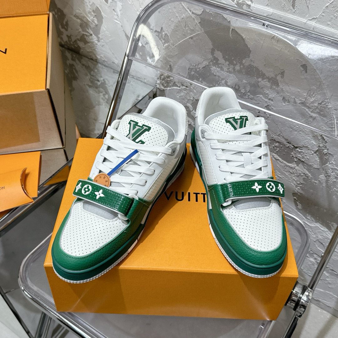 LV Trainer shoes