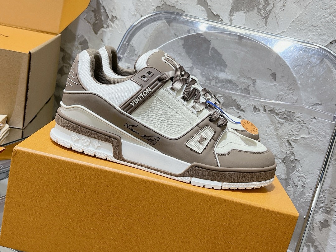 LV Trainer shoes