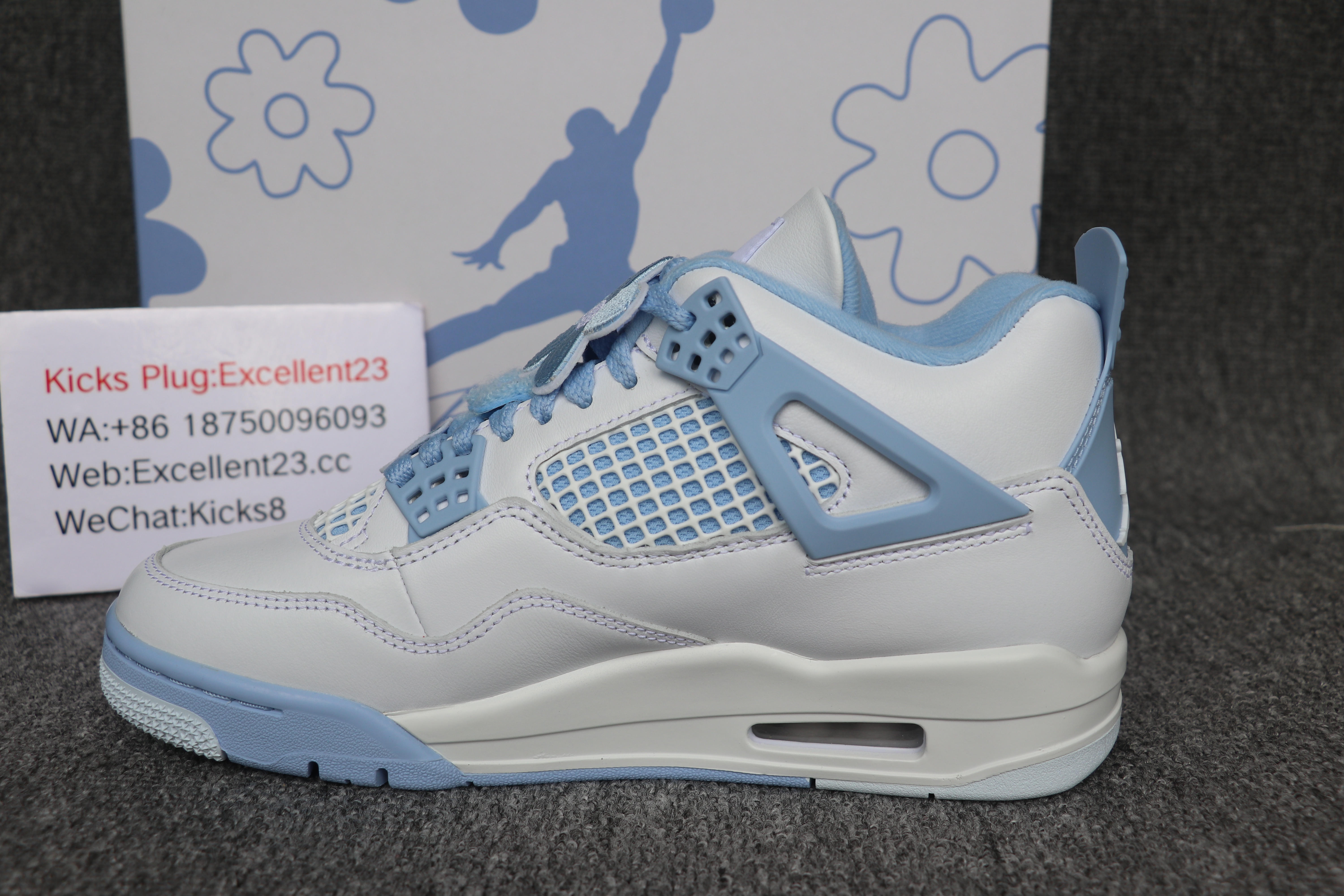Nike Air Jordan 4 Forget Me Not