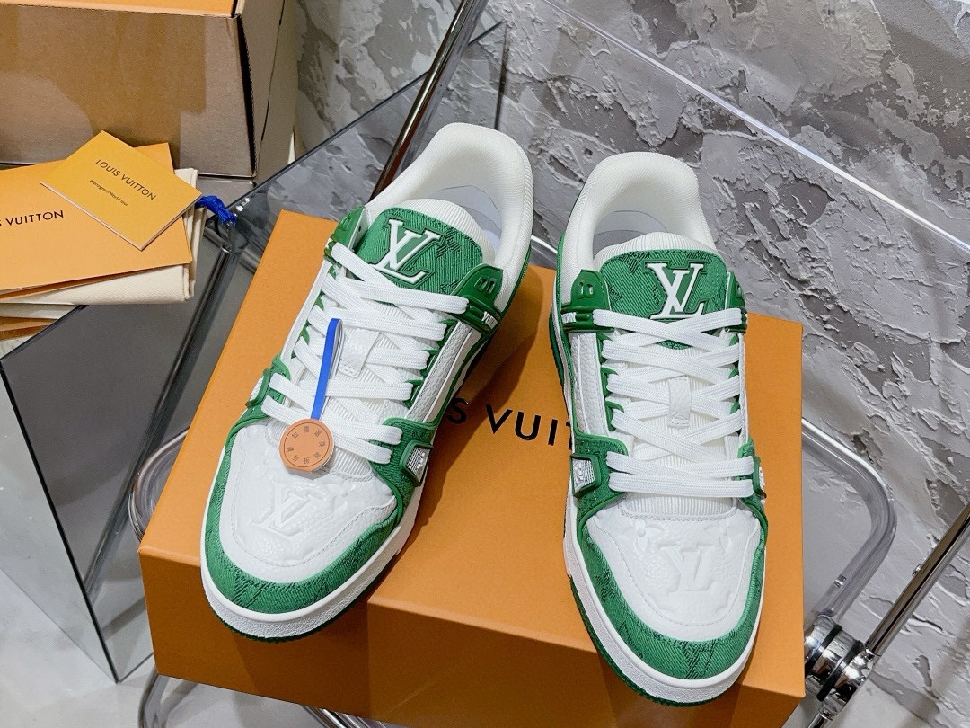 LV Trainer shoes