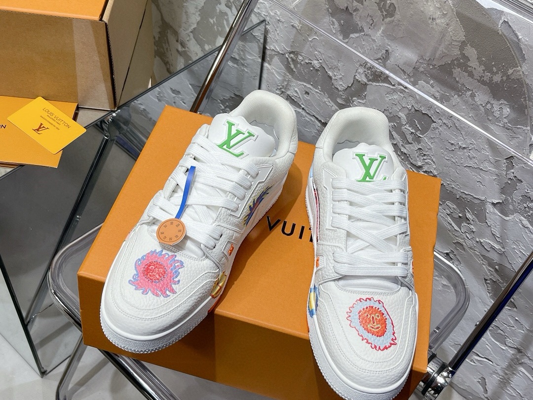 LV Trainer shoes