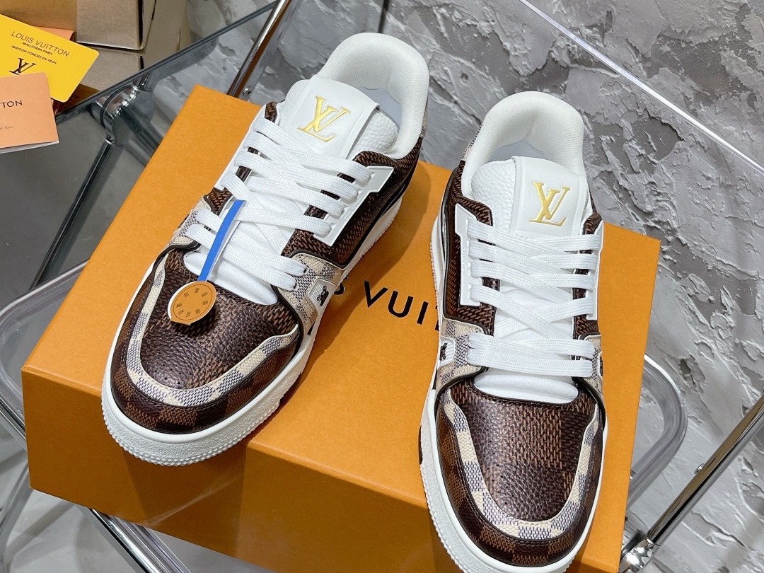 LV Trainer shoes