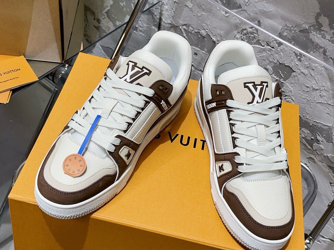 LV Trainer shoes