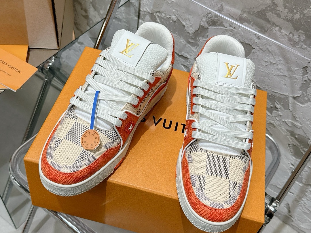 LV Trainer shoes