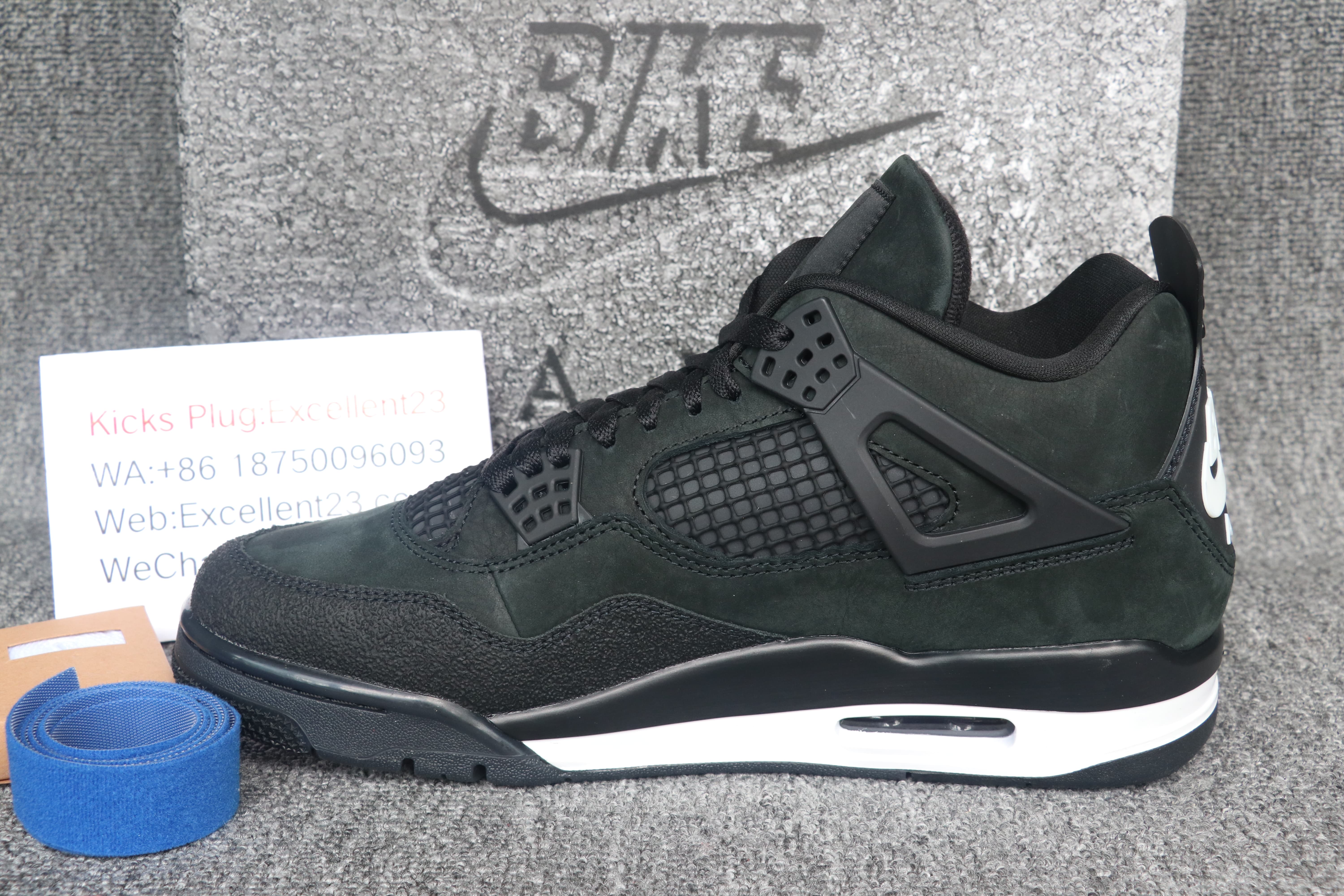 Nike Air Jordan 4 Brick By Brick Black