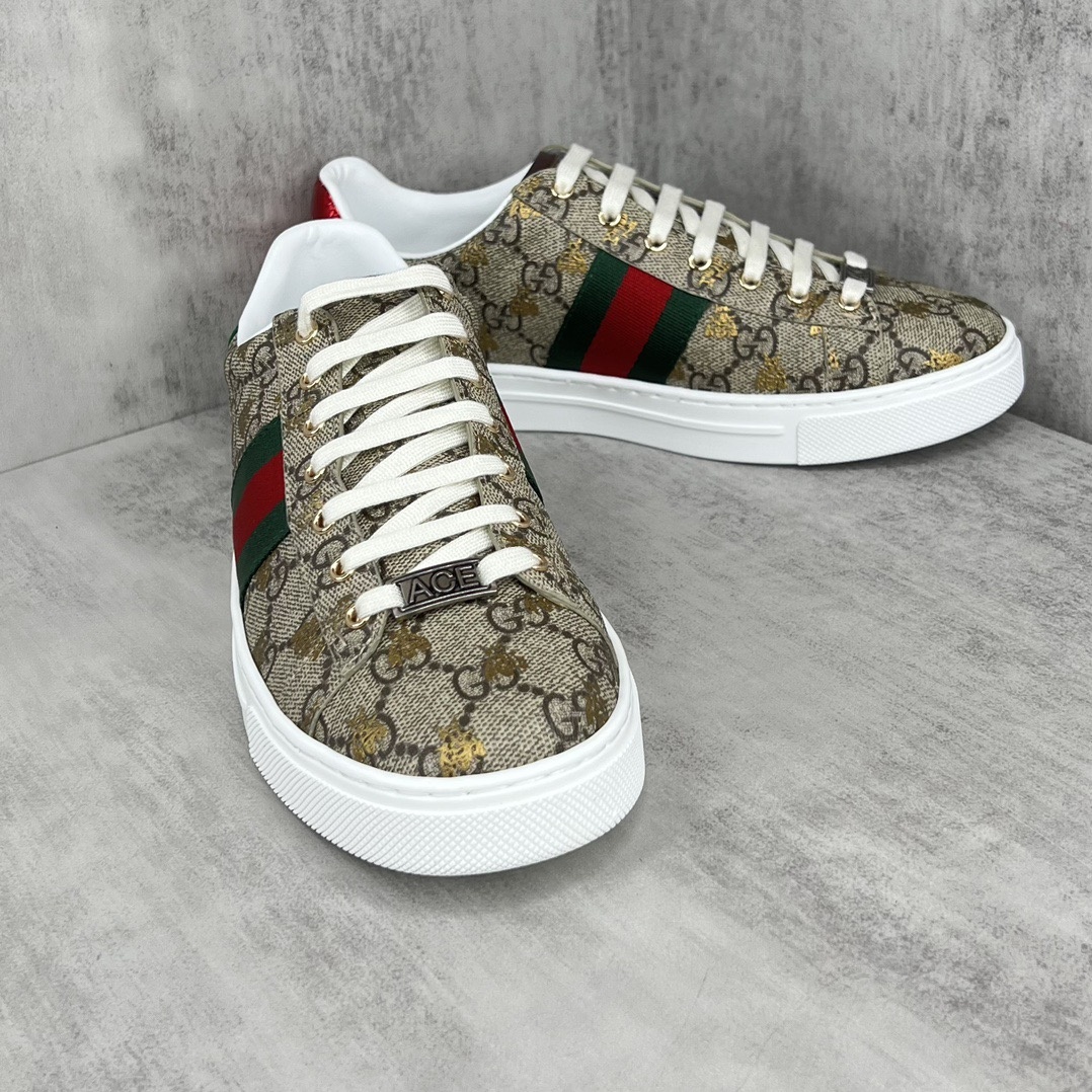 Gucci Ace Black Bear Casual Shoes