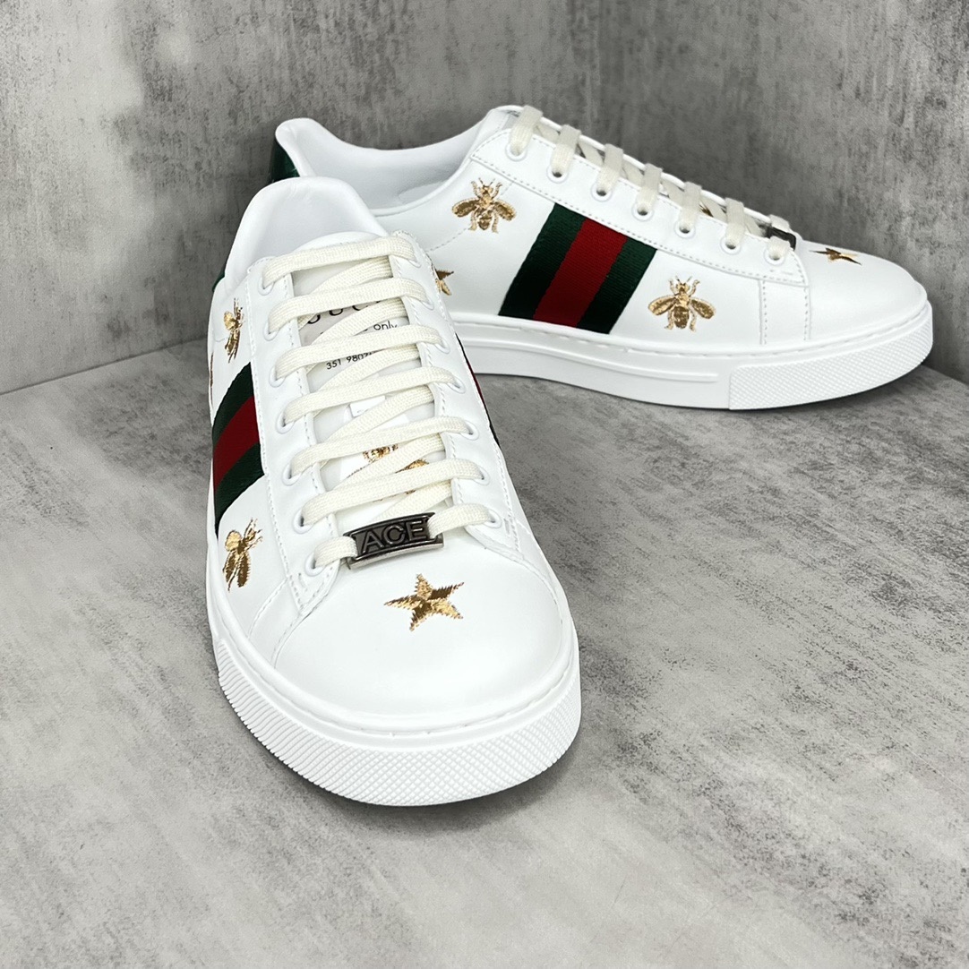Gucci Ace Black Bear Casual Shoes