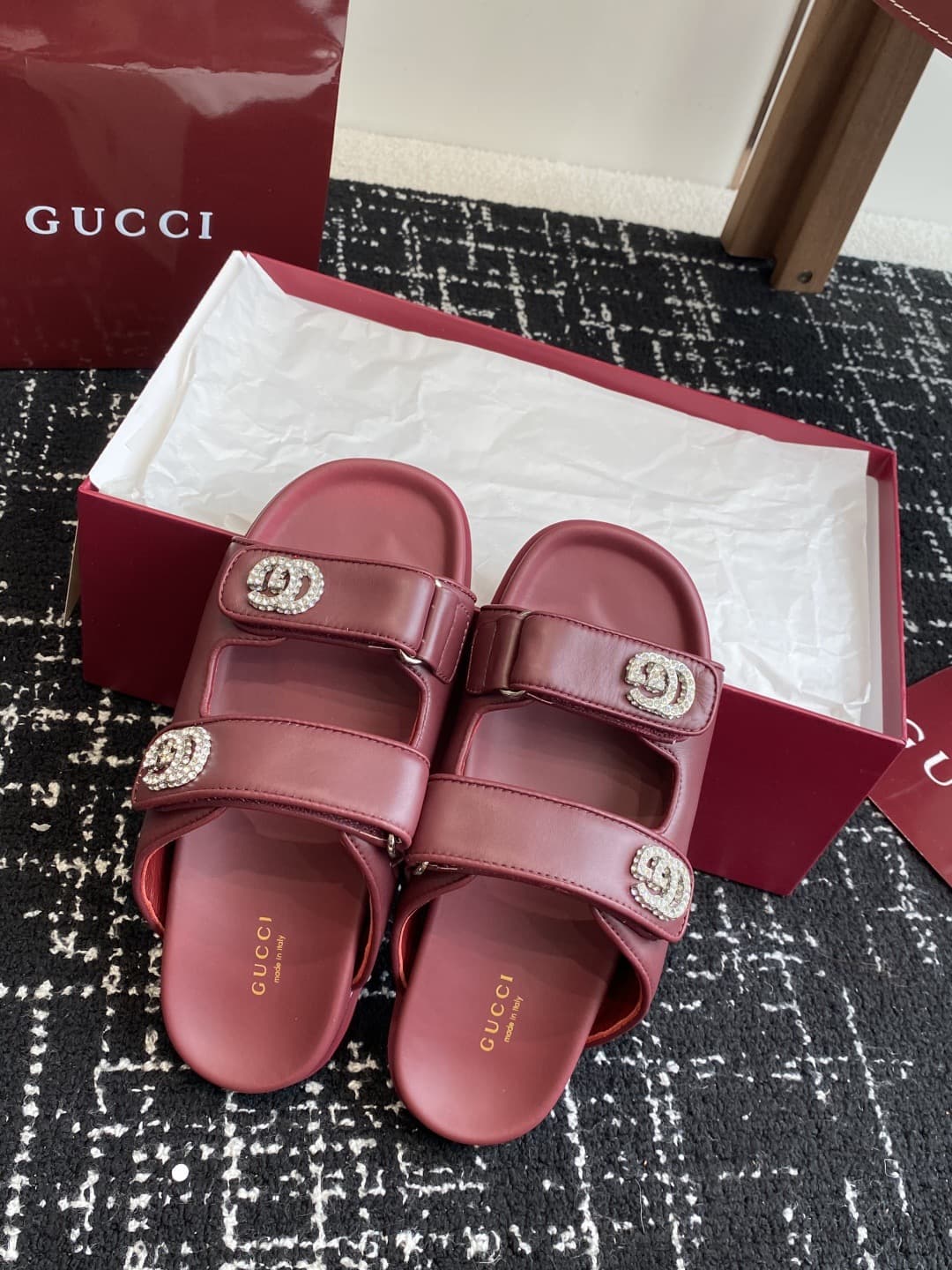 Gucci Slippers Heel High2.0cm