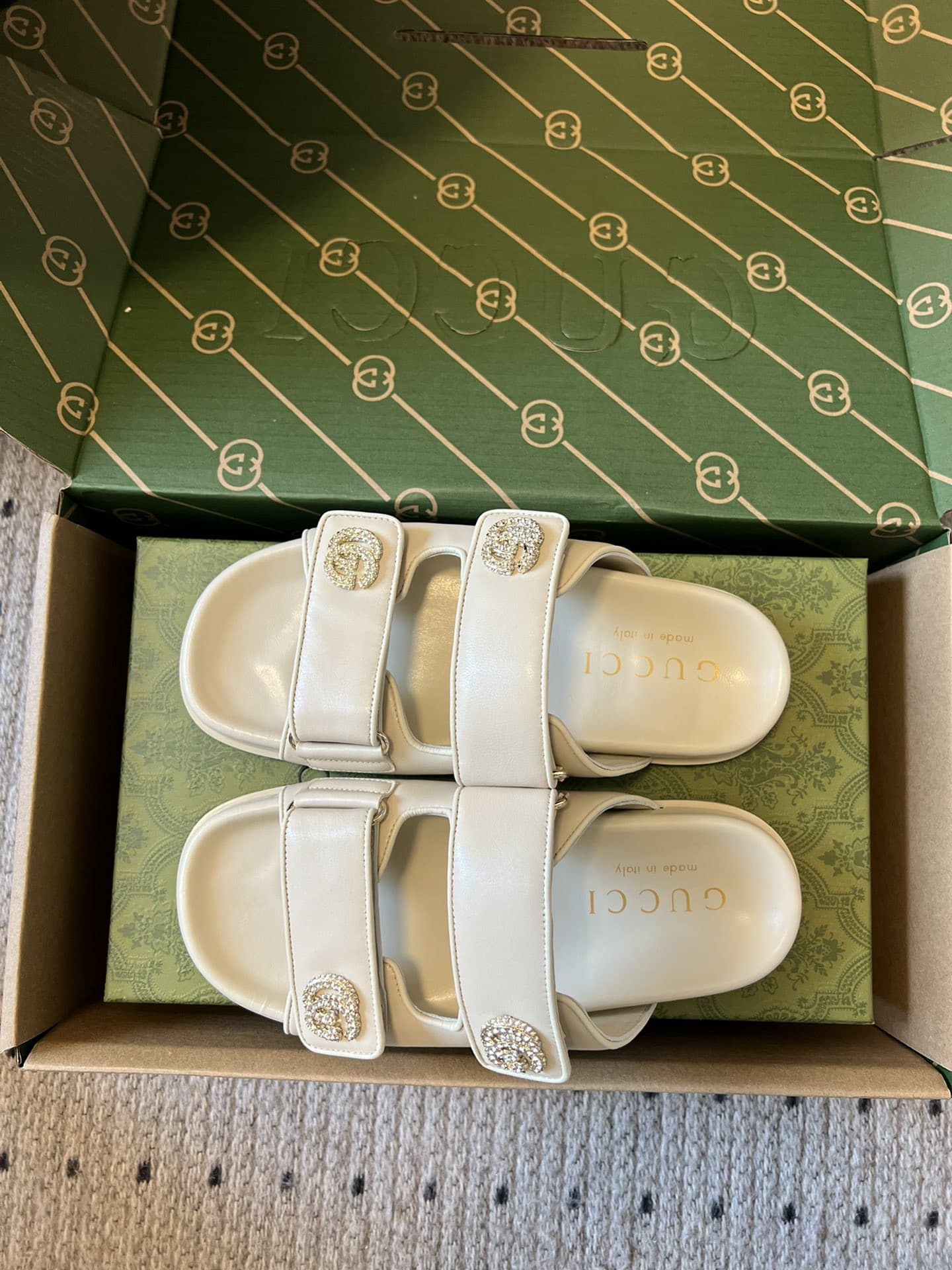 Gucci Slippers Heel High2.0cm