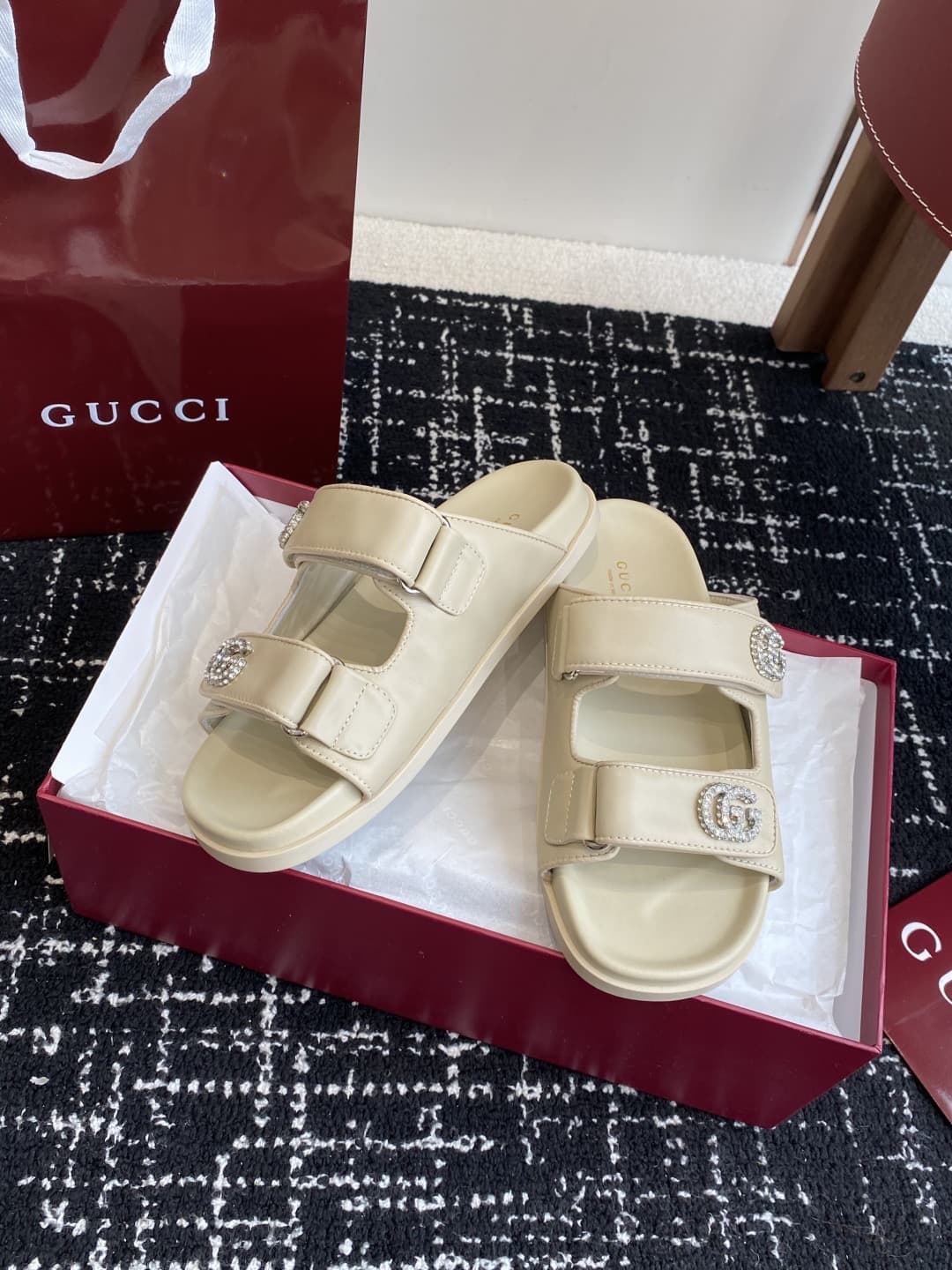 Gucci Slippers Heel High2.0cm