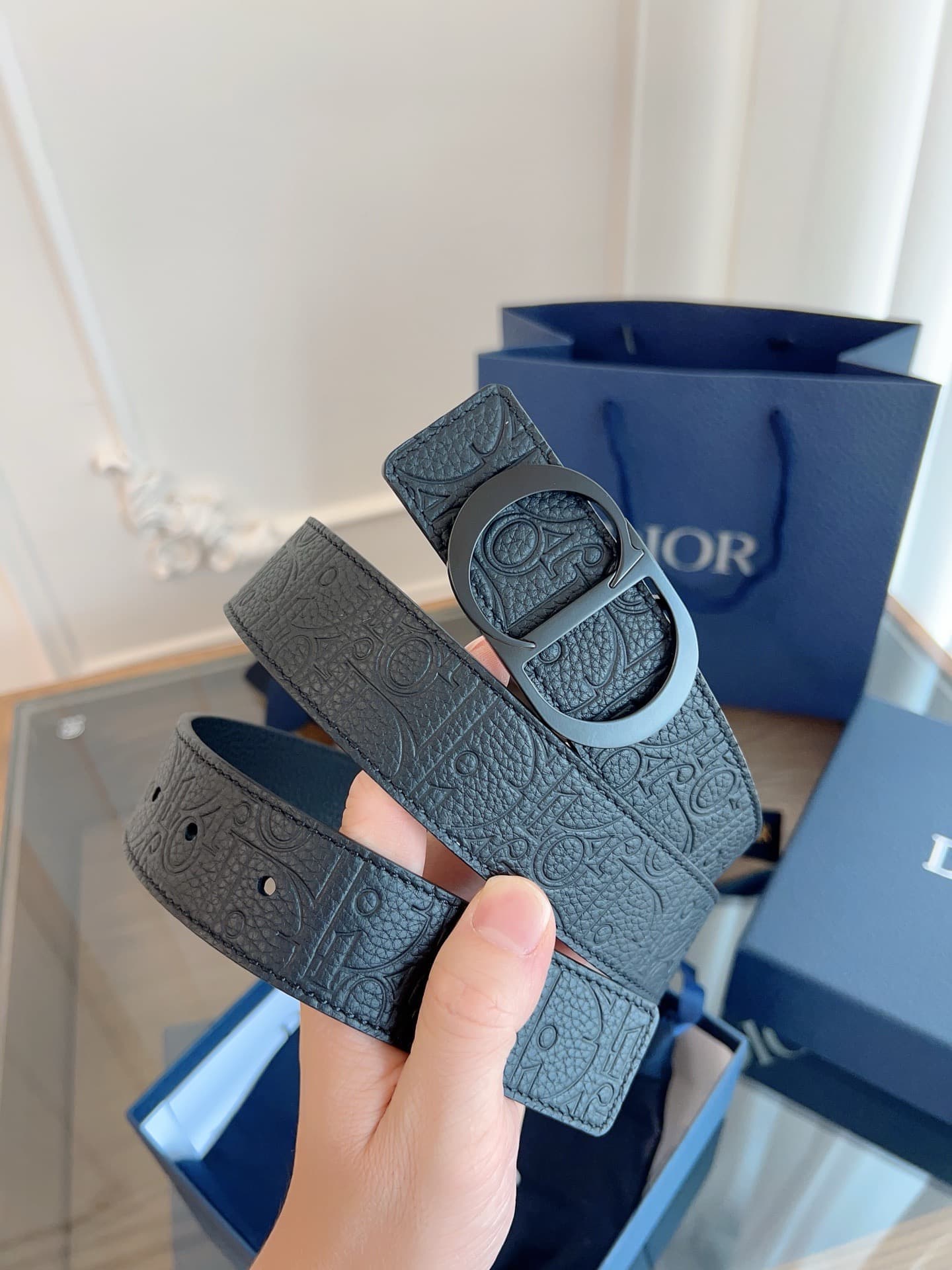 Dior Man 3.5cm Belt