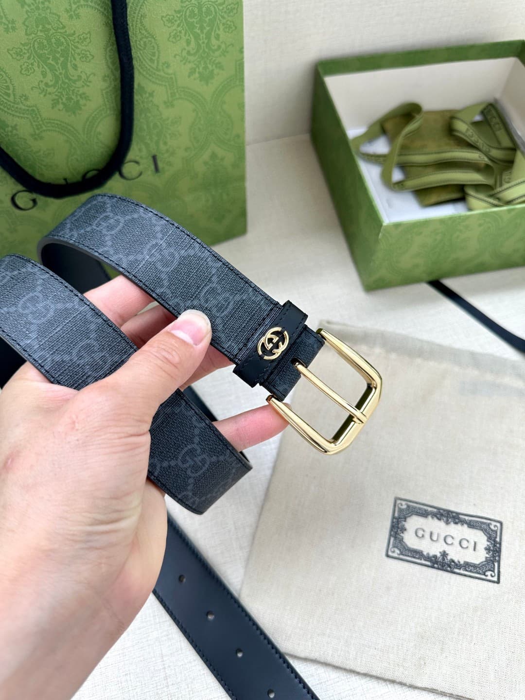 Gucci Man 3.5cm Belt