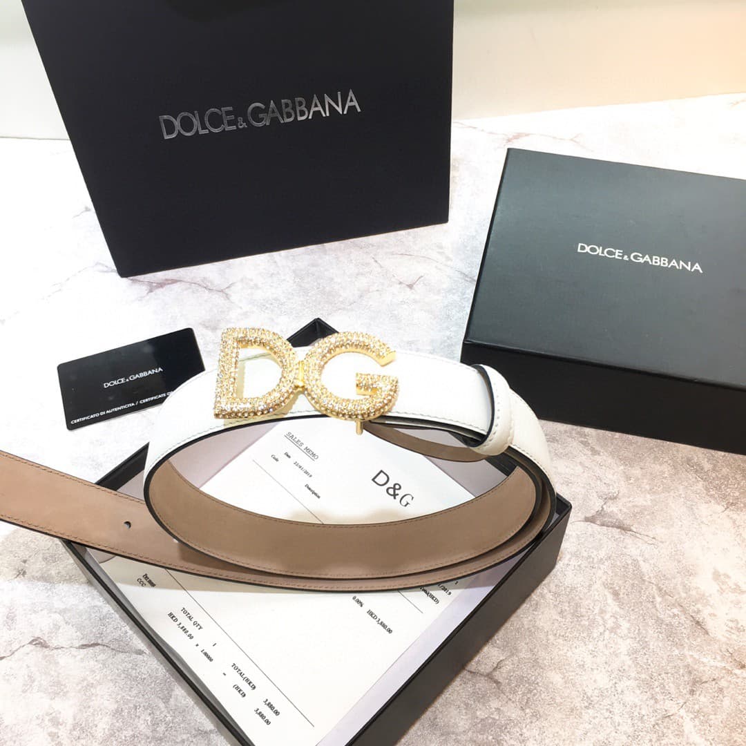 D&G Woman 3.0cm Belt