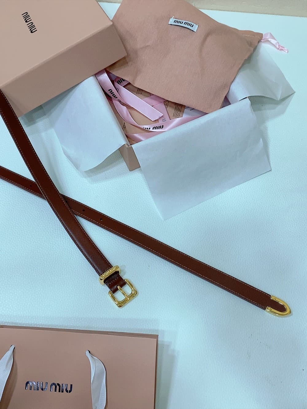 Miumiu Woman 2.0cm Belt