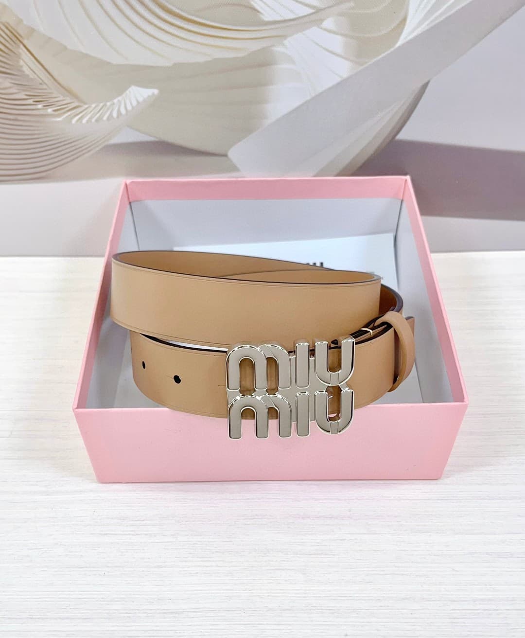 Miumiu Woman 3.0cm Belt