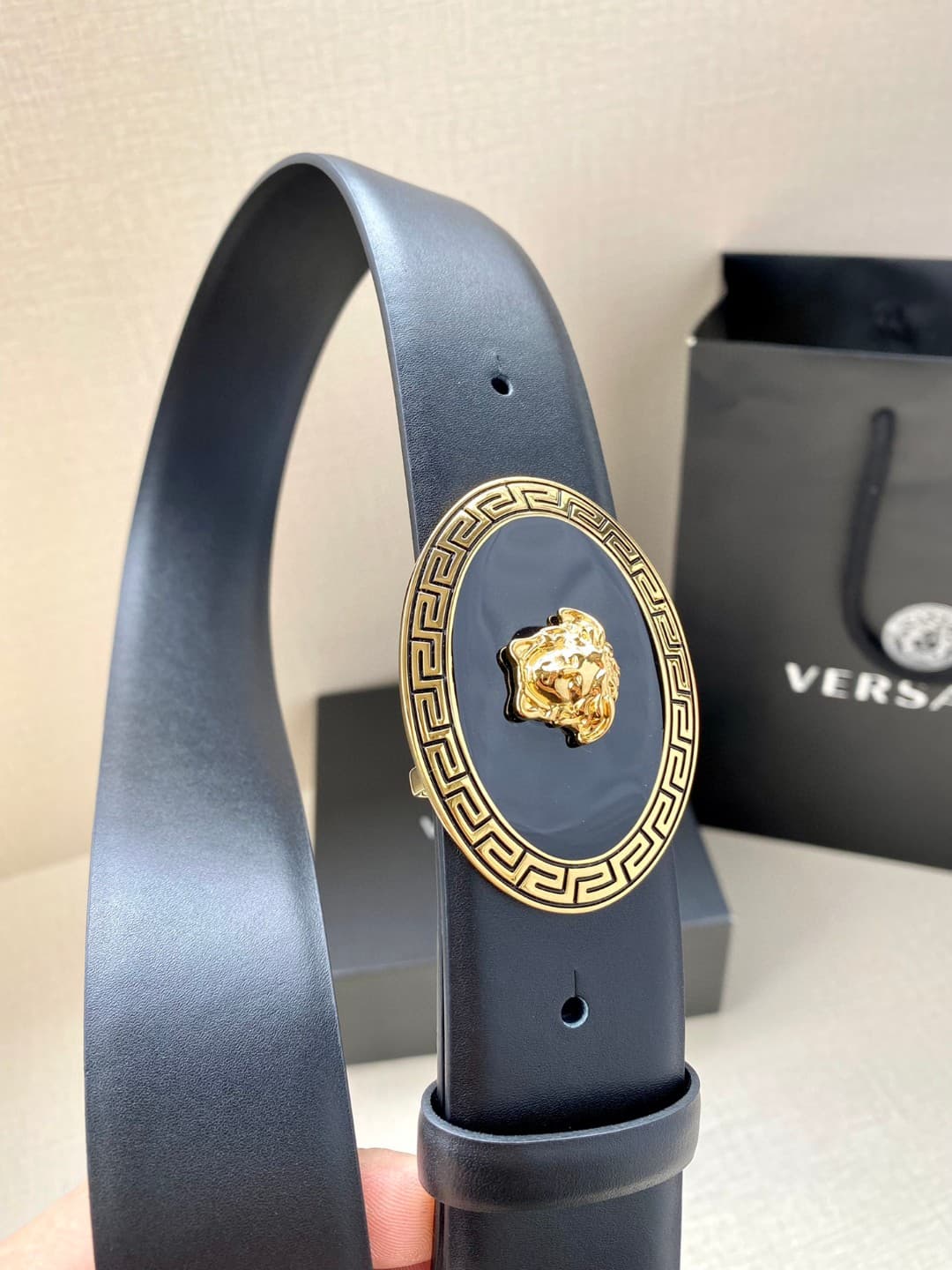 Versace Man 4.0cm Belt