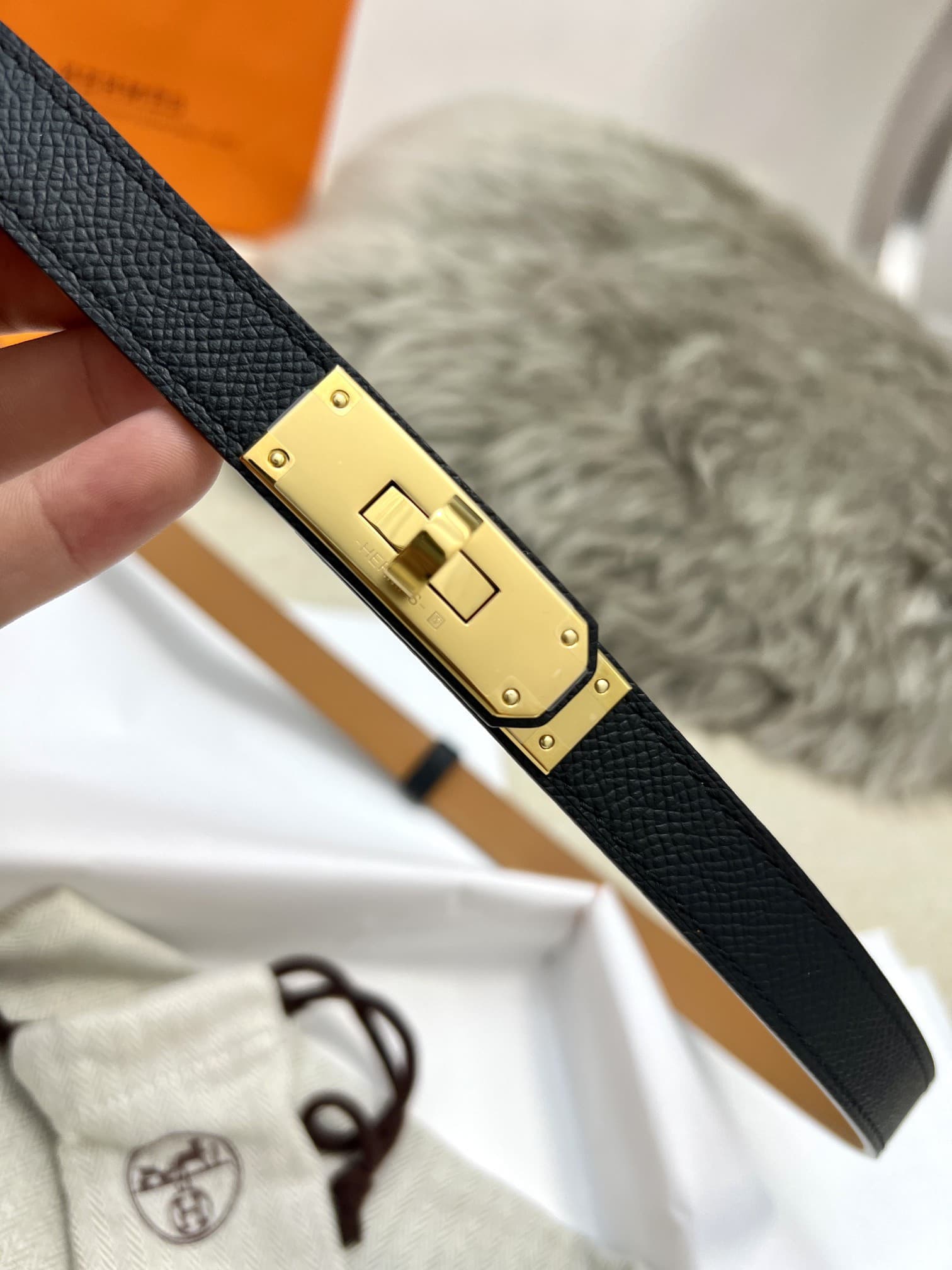 Hermes Woman 1.8cm Belt