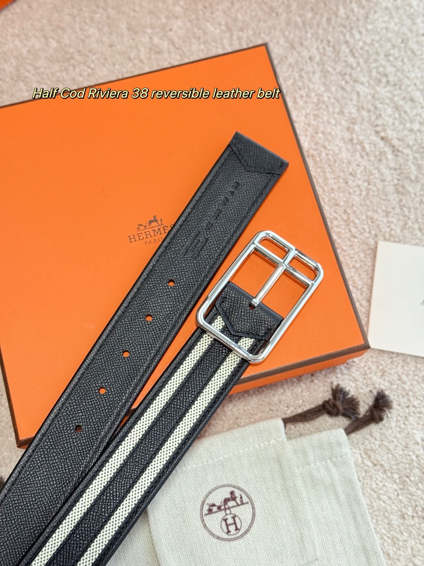Hermes Man 3.8cm Belt