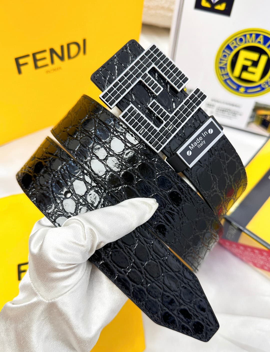Fendi Man 3.8cm Belt