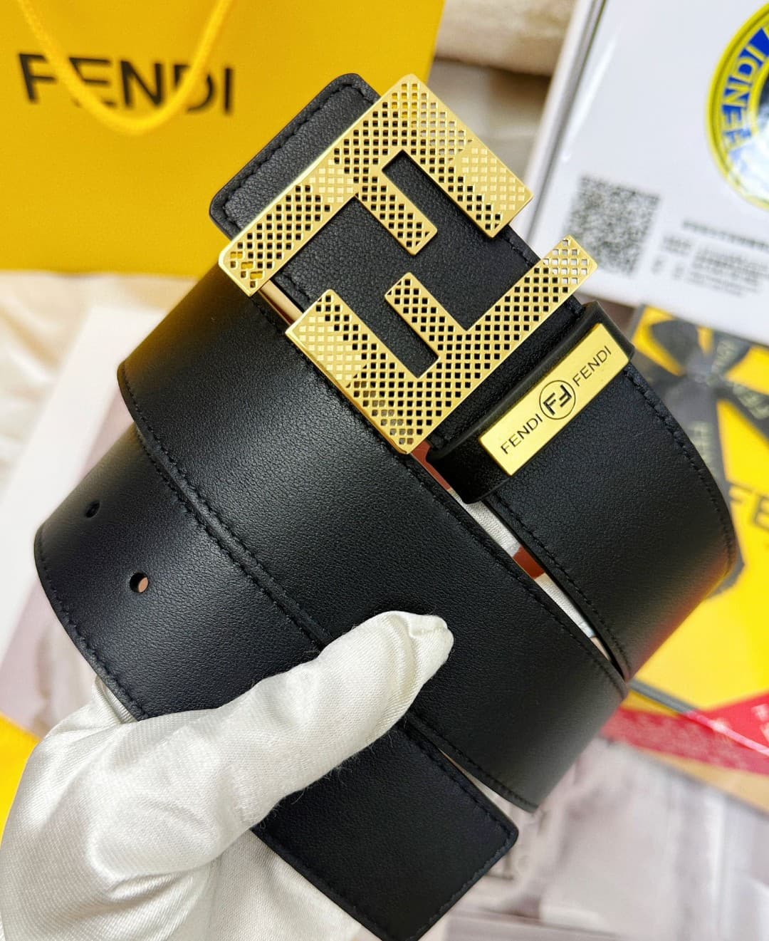 Fendi Man 3.8cm Belt