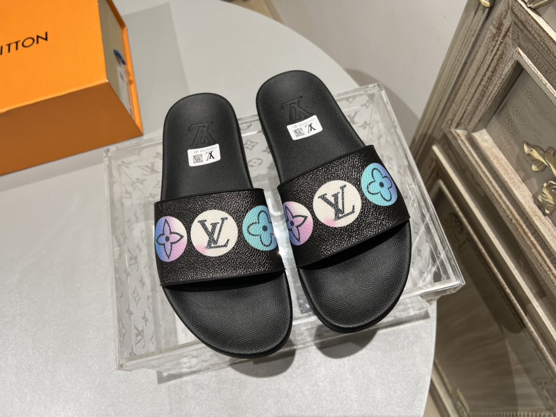 LV Couple Slipper