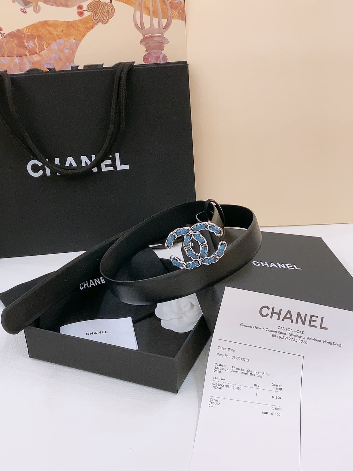 Chanel Woman 3.0cm Belt
