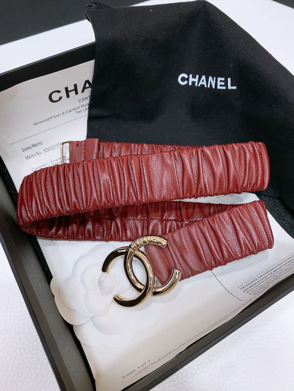 Chanel Woman 3.0cm Belt