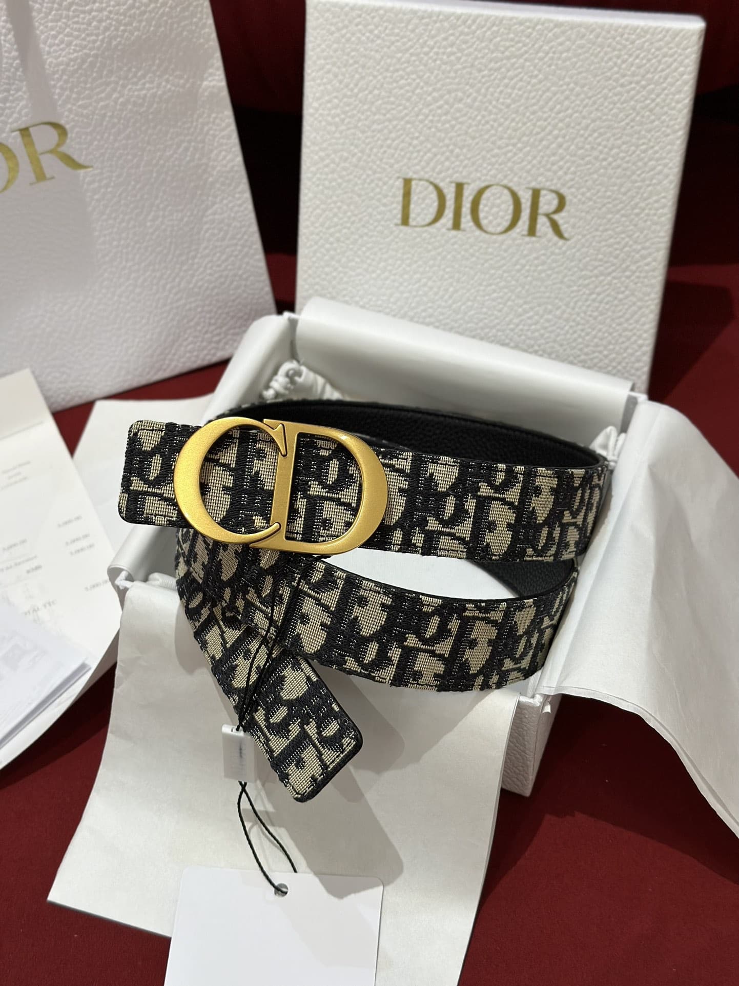 Dior Man 3.5cm Belt
