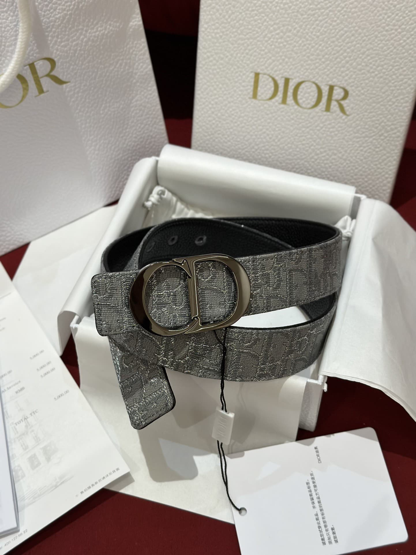Dior Man 3.5cm Belt